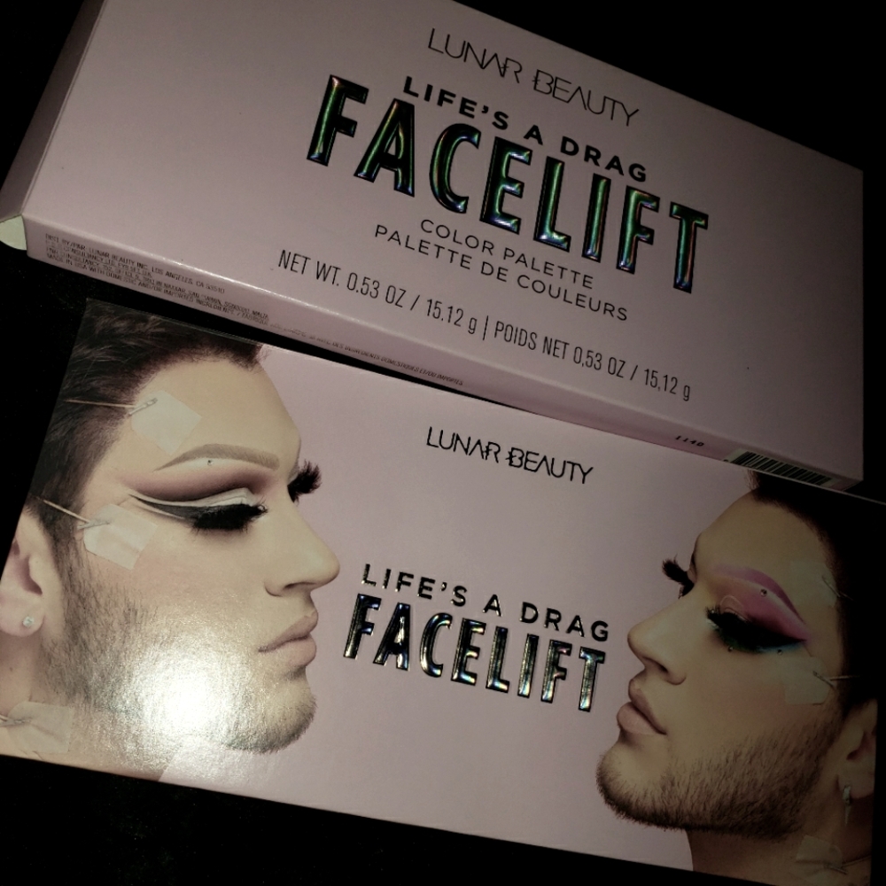 Lunar Beauty Facelift eyeshadow palette